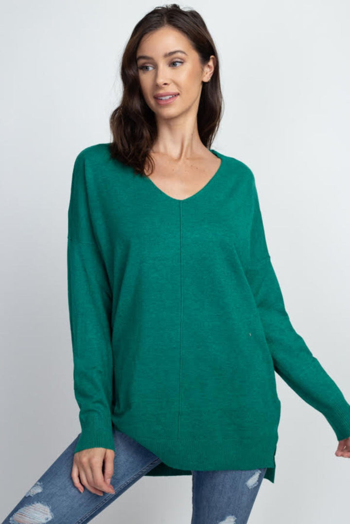 Comfy As Can Be Sweater (Evergreen)