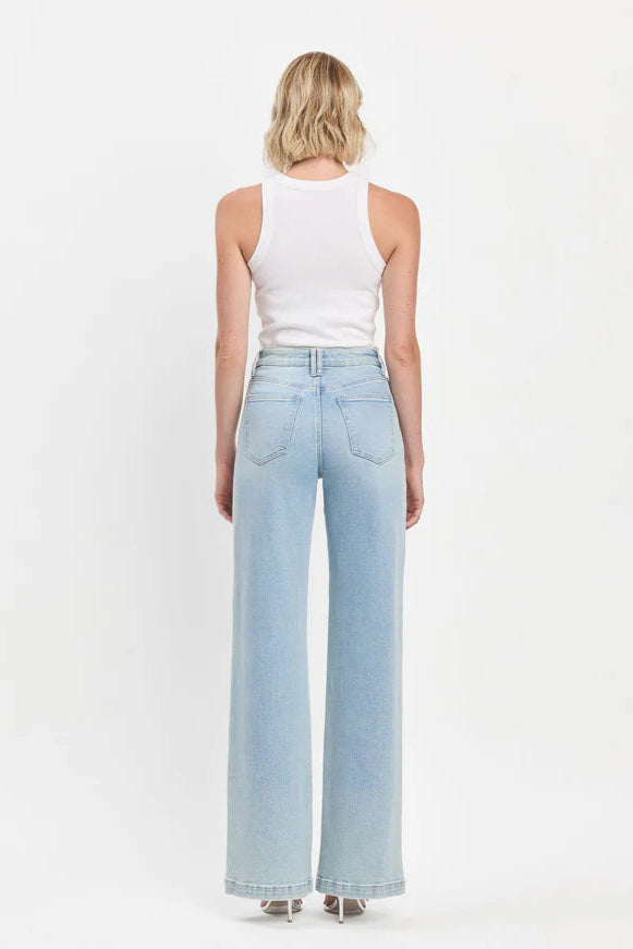 Vervet High Rise Wide Leg Jean