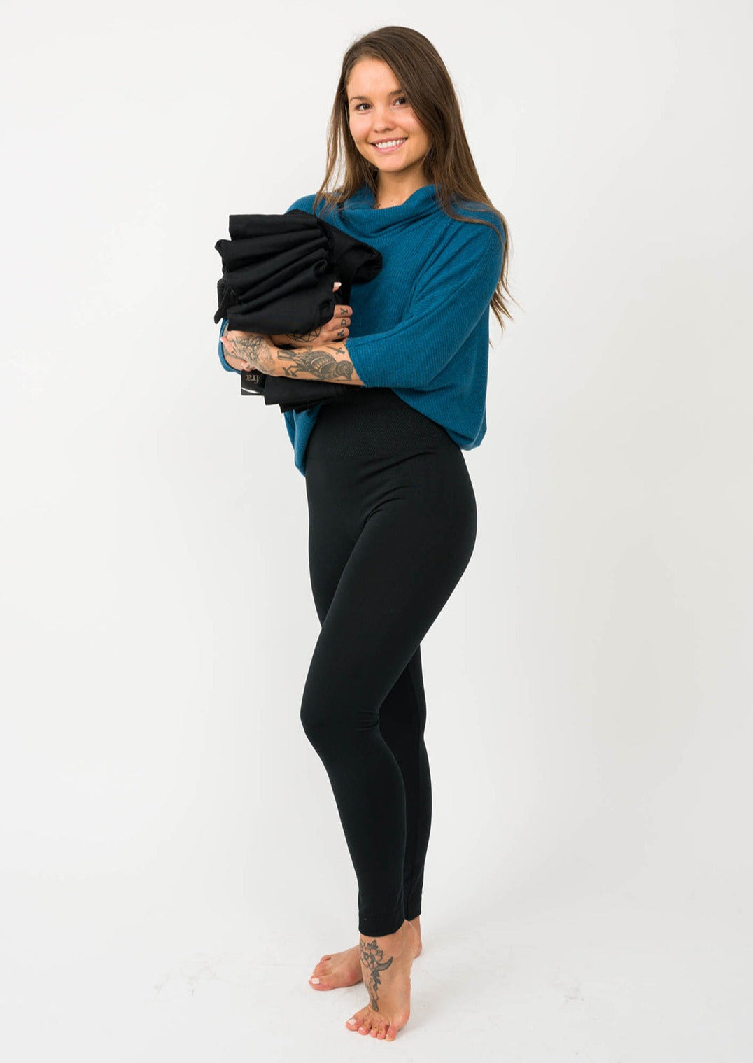 Fleece Lined High Rise Legging
