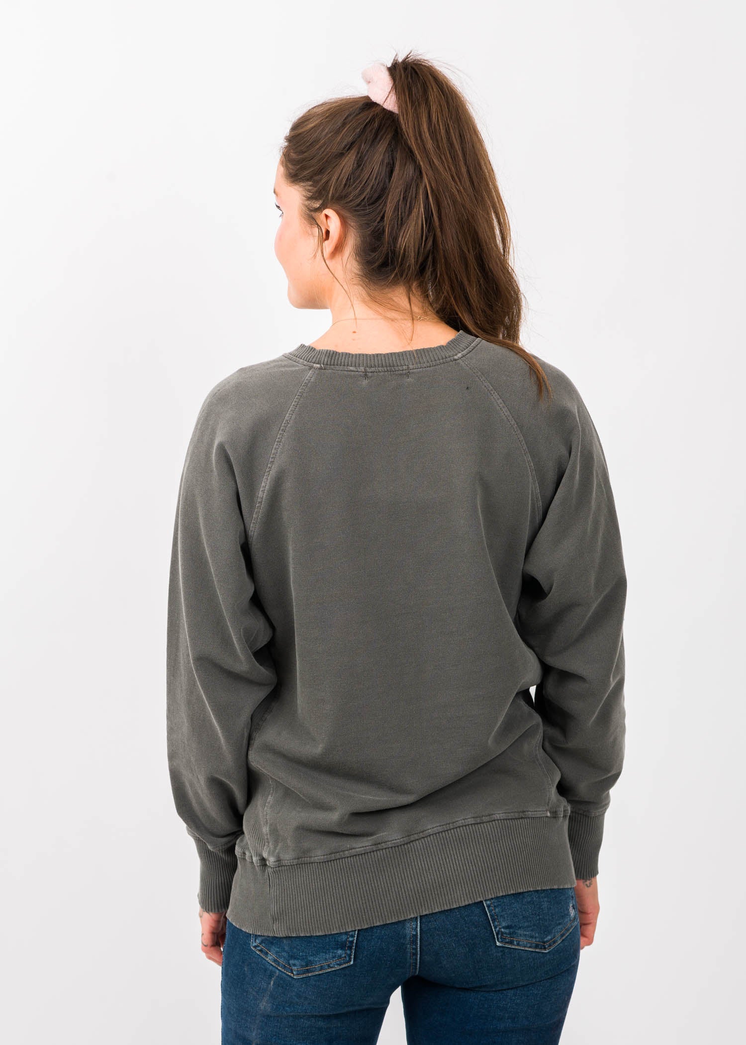 Zen French Terry Sweatshirt (Charcoal) – Vibe Apparel