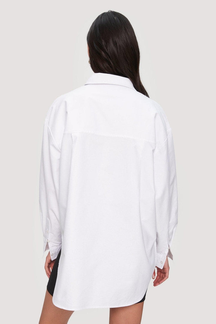 Kuwalla Cotton Oxford Shirt (White)