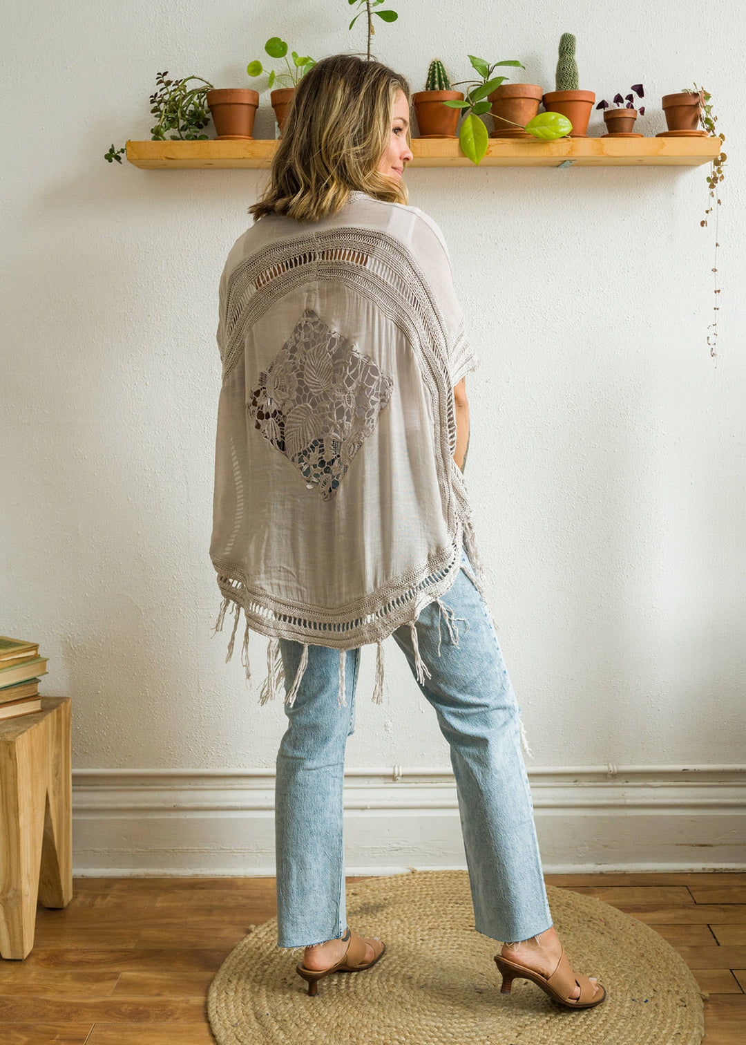 My Cozy Crochet Cardigan (Beige)