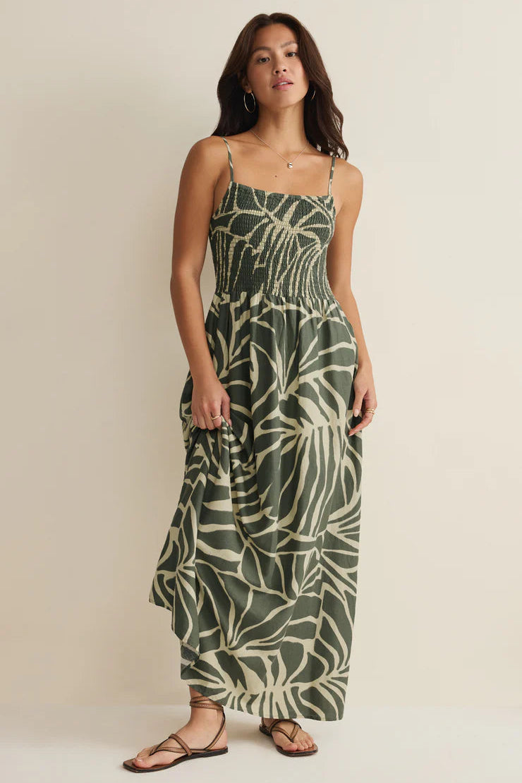 Z Supply Tova Palm Maxi Dress