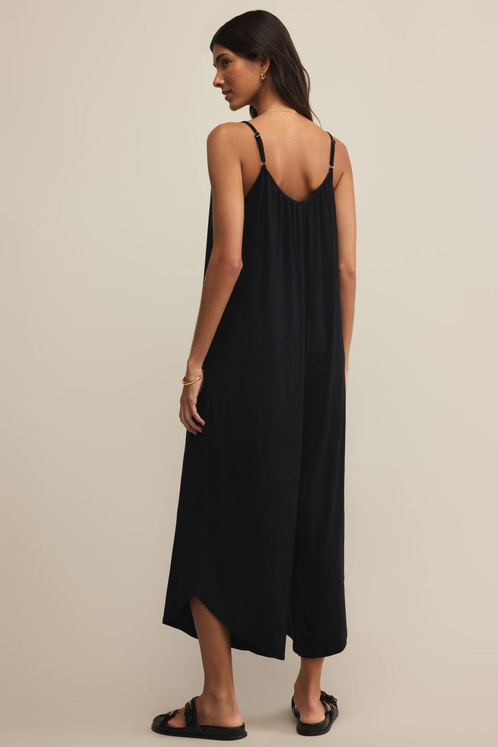 Z Supply Flared Jumpsuit (Black)