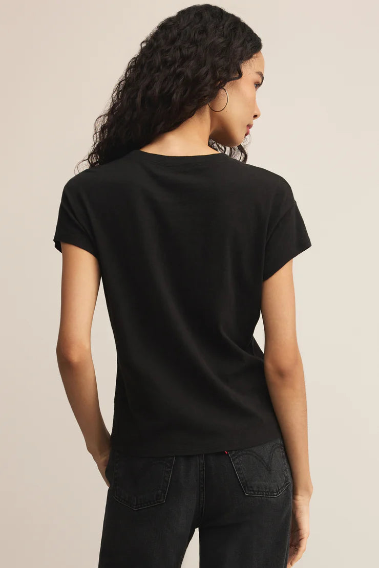 Z Supply Modern Slub Tee (Black)