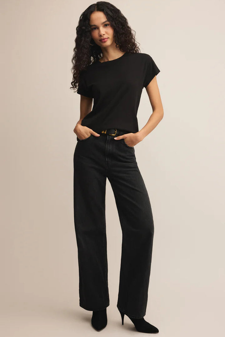 Z Supply Modern Slub Tee (Black)