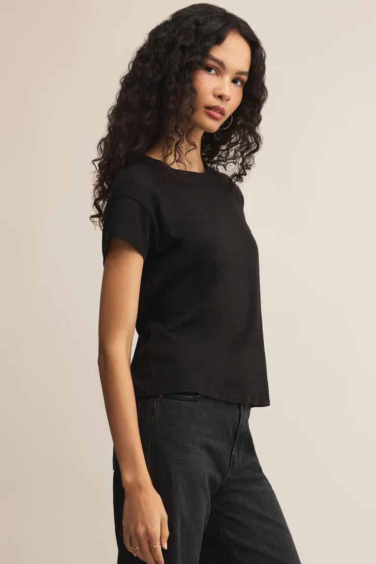 Z Supply Modern Slub Tee (Black)