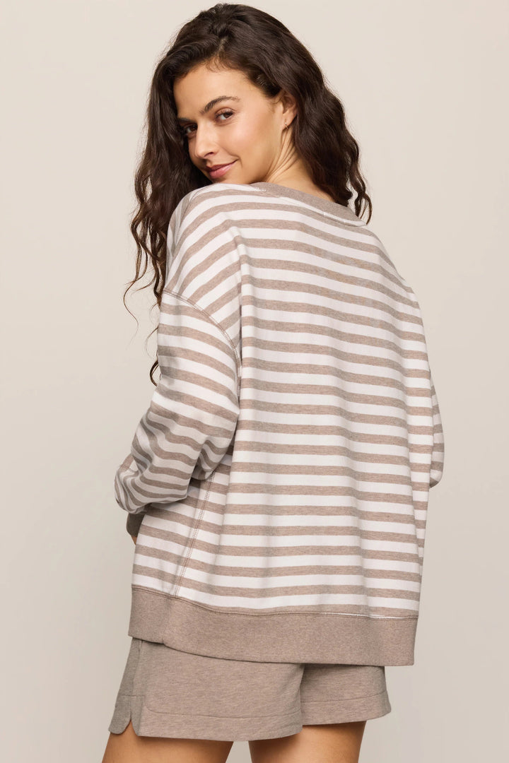 Z Supply Everyday French Terry Crew (Heather Ash)
