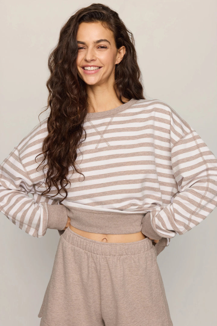 Z Supply Everyday French Terry Crew (Heather Ash)