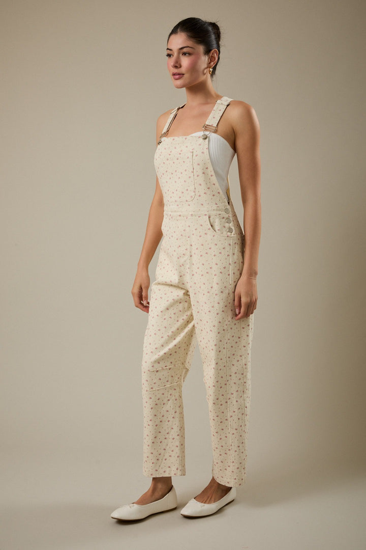 Sunday Edition Ditsy Twill Overall