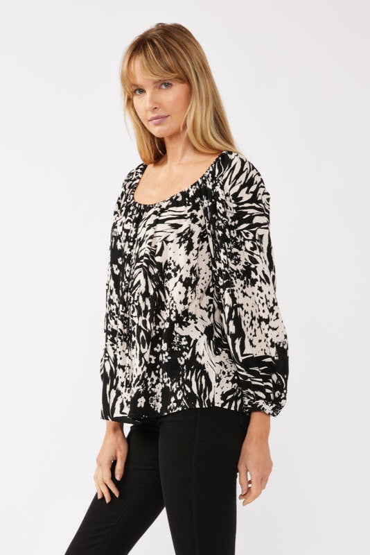 Lovestitch Midnight Oasis Blouse