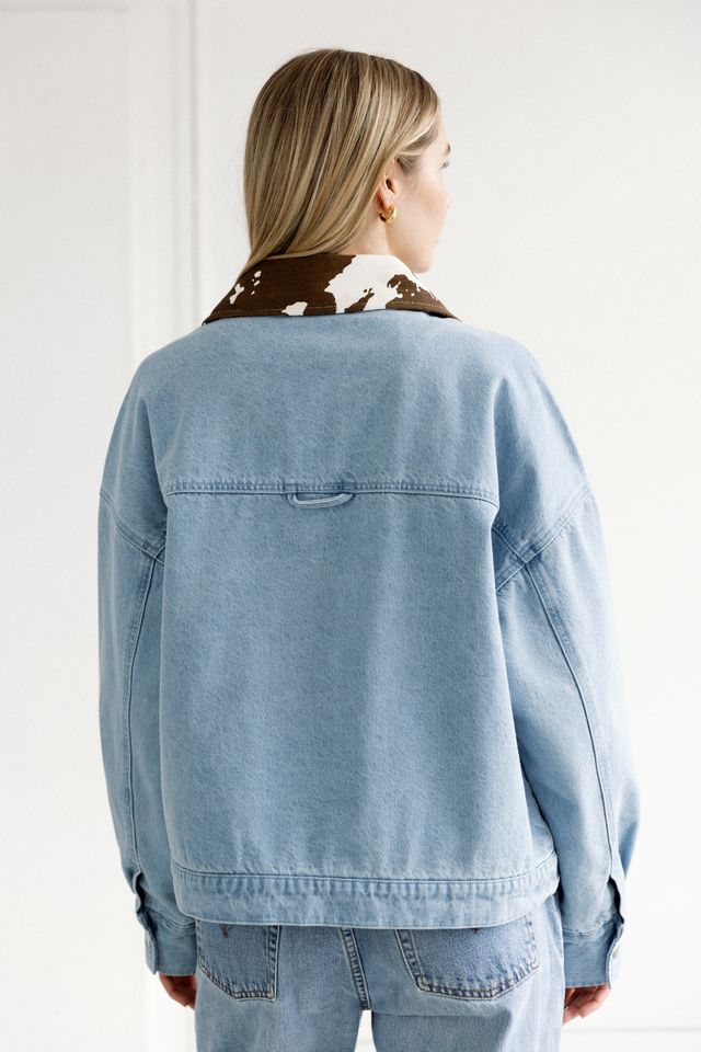 Brunette The Label Boxy Denim Jacket