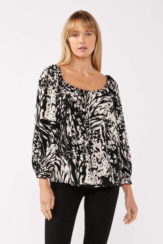 Lovestitch Midnight Oasis Blouse