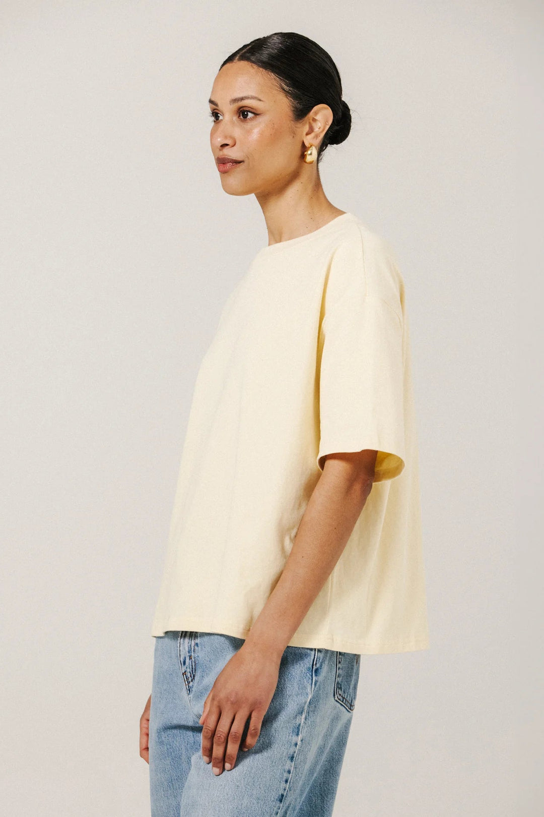 Brunette The Label Boxy Tee (Limoncello)