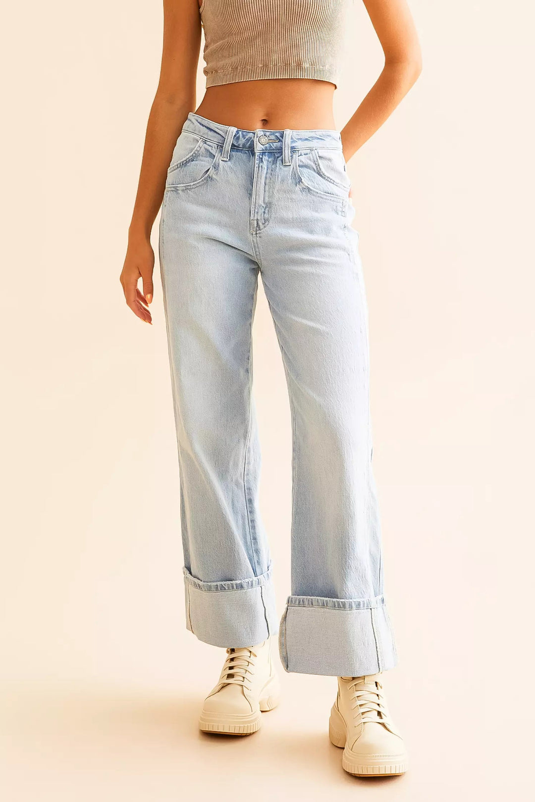 Vervet Baggy Wide Leg Jean