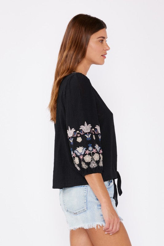 Lovestitch Alina Embroidered Blouse