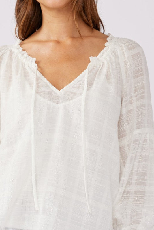 Lovestitch Moonlit Peasant Blouse