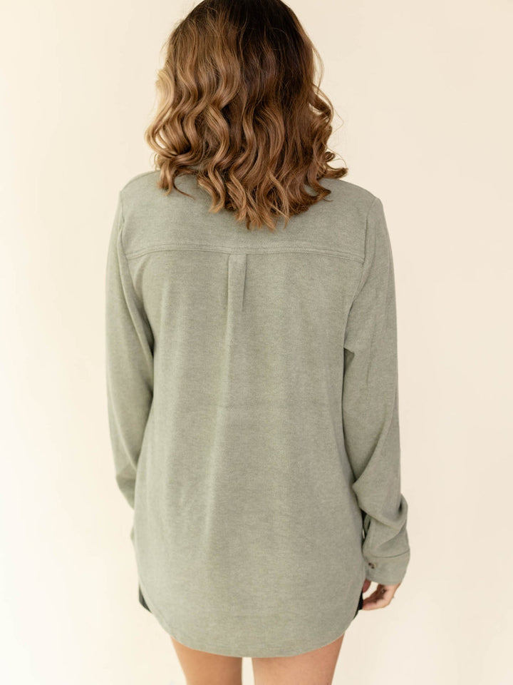 Thread & Supply Lewis Shirt (Light Olive)