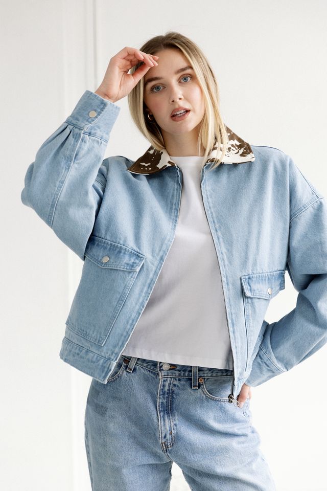 Brunette The Label Boxy Denim Jacket