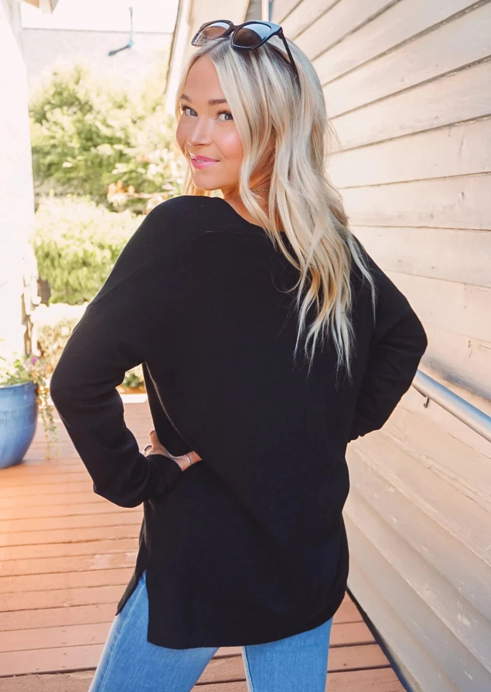 Comfy 2025 black sweater