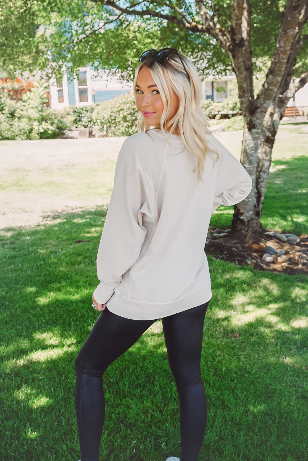 Zen French Terry Sweatshirt (Sand Beige)
