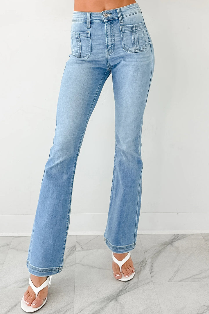 Kancan Flared Pocket Jean