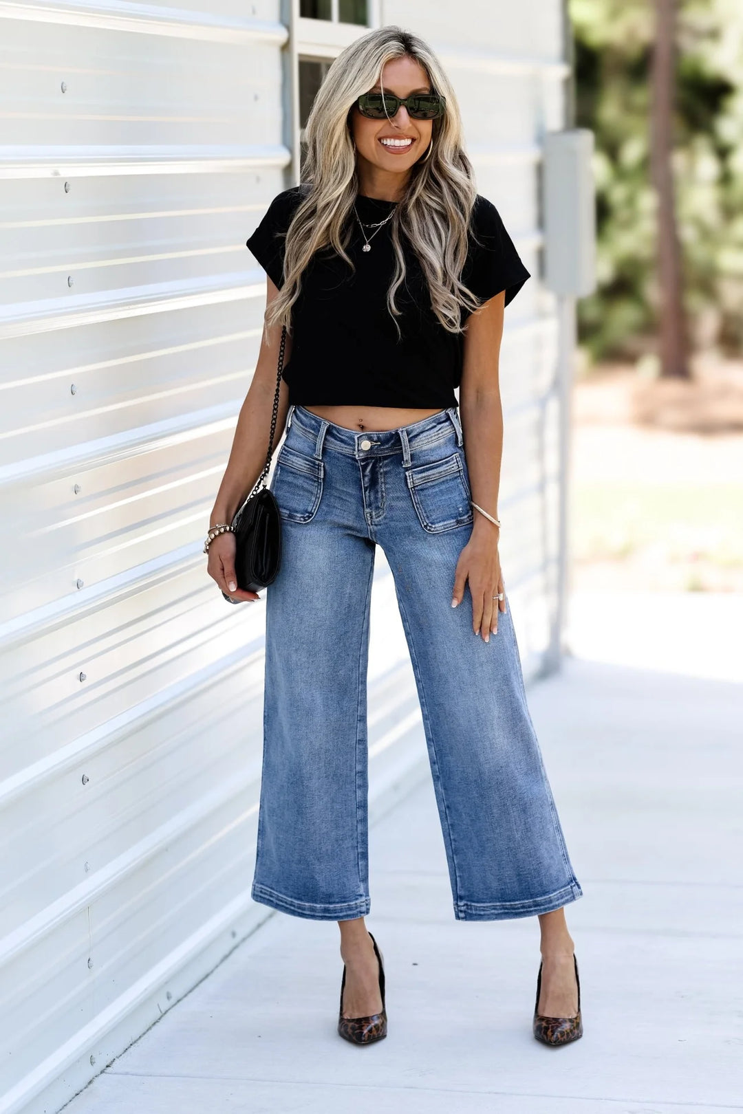 Kancan Mid Rise Pocket Jean