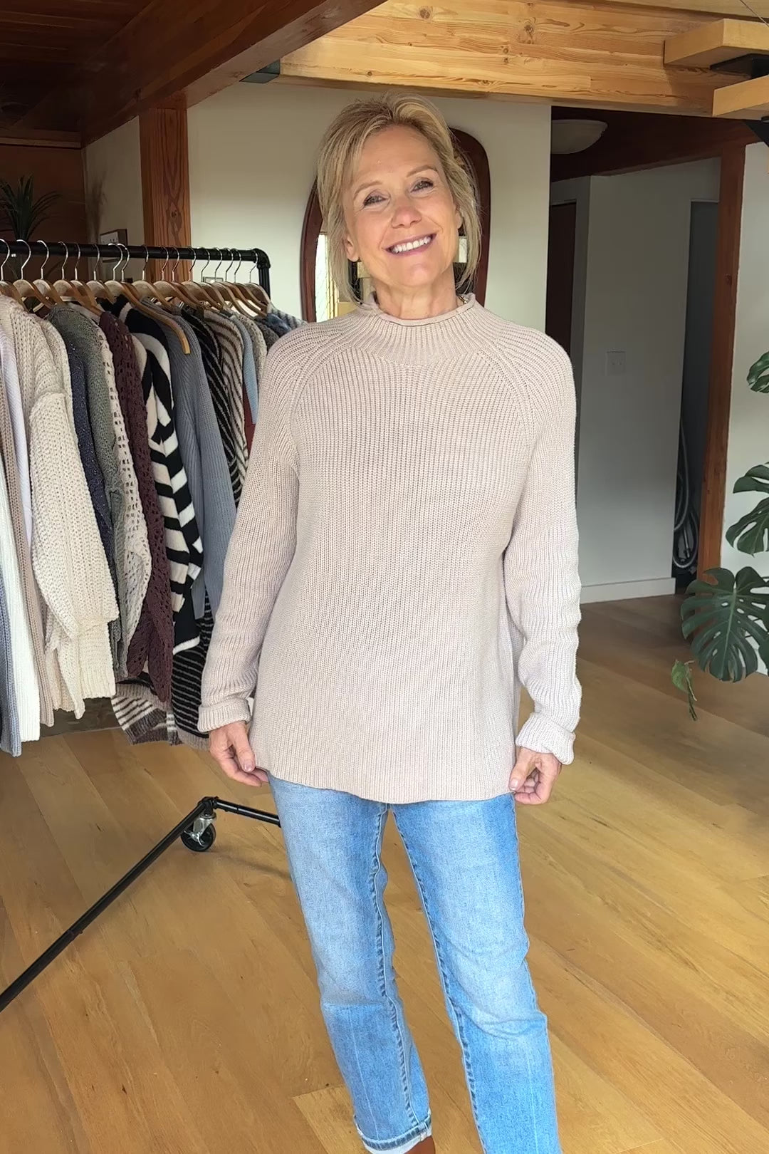 My Cozy Eleanor Knit Sweater (Neutral)