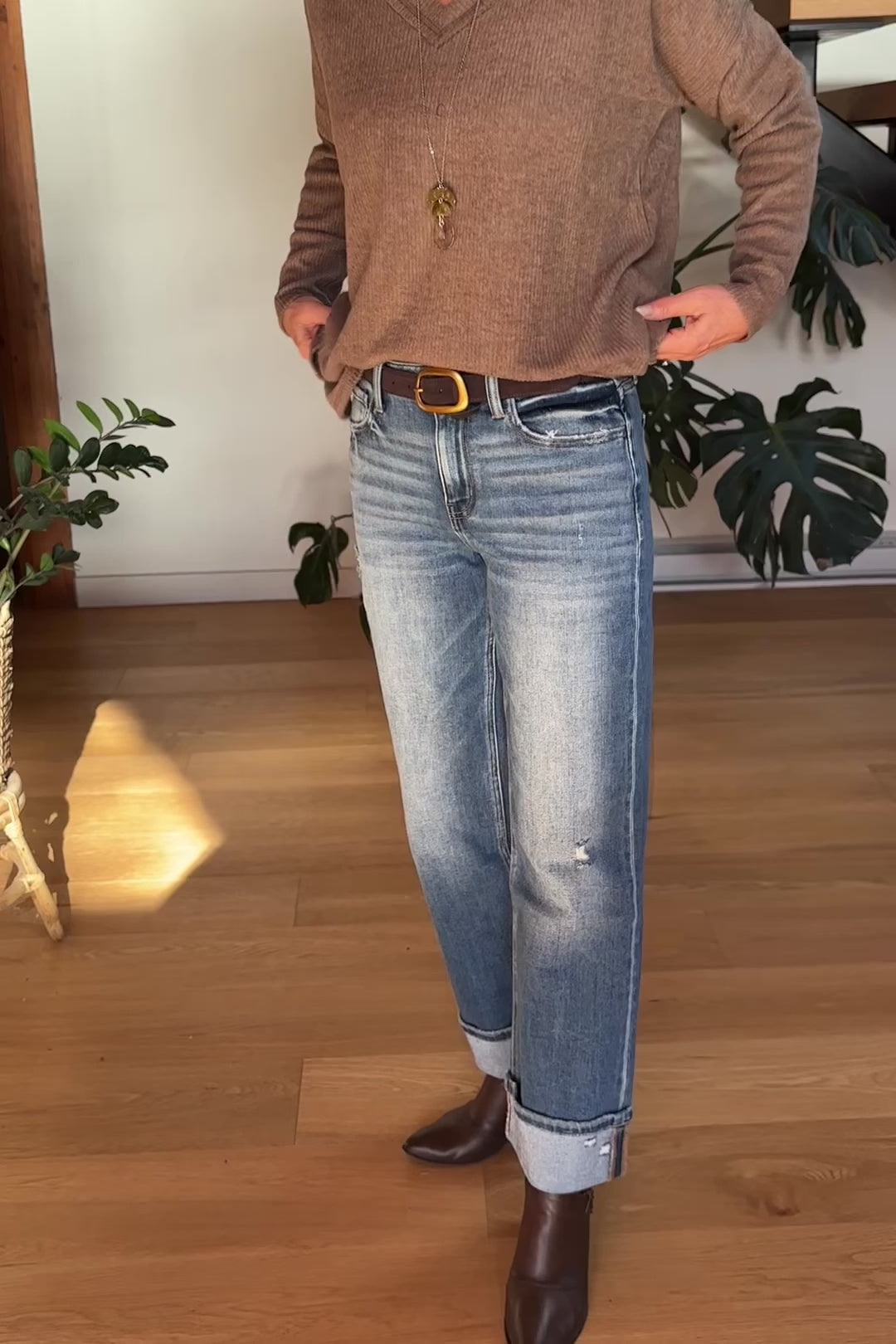 Flying Monkey Charlie Wide Leg Jean