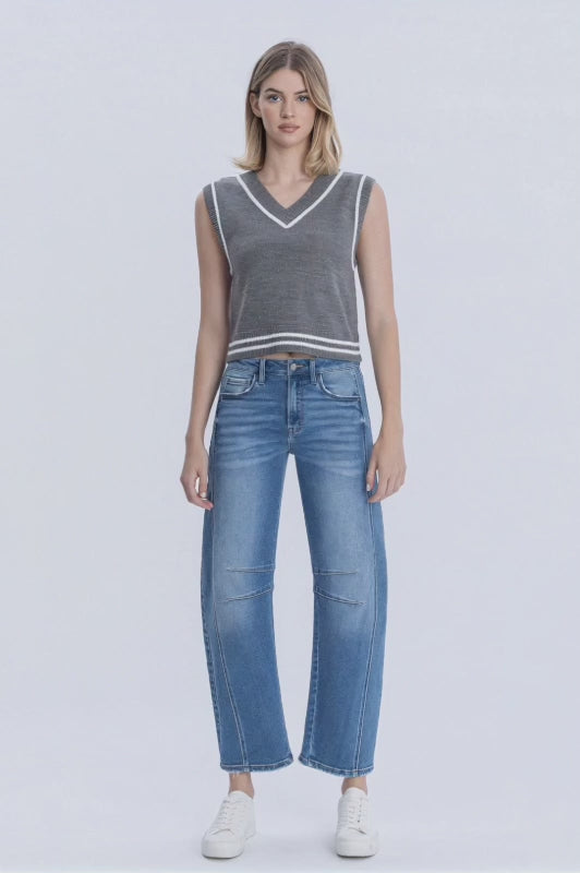 Vervet Super Stretch Barrel Jean