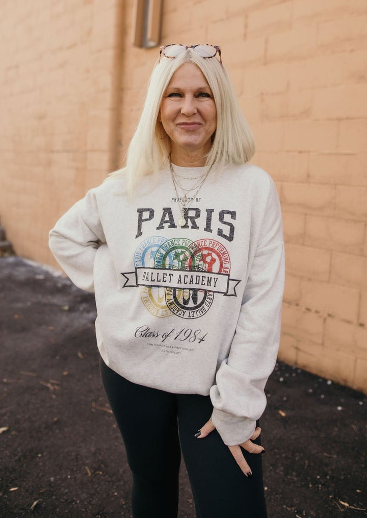 The Laundry Room Paris Ballet Sweatshirt