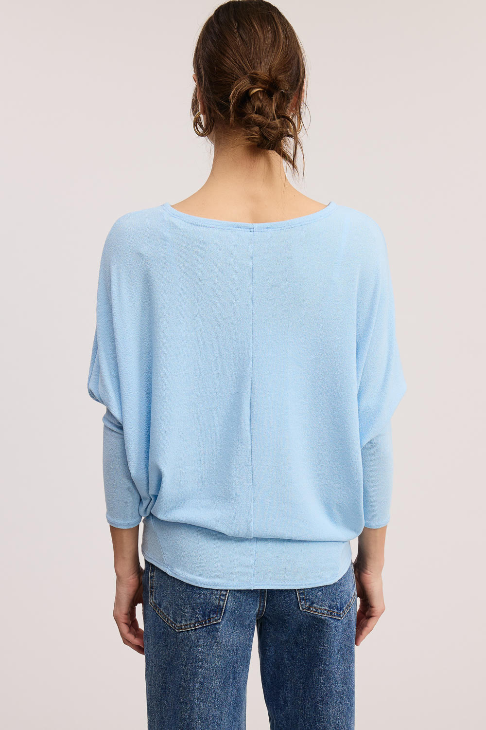 Jolie All Day Slouch Top (Air Blue)