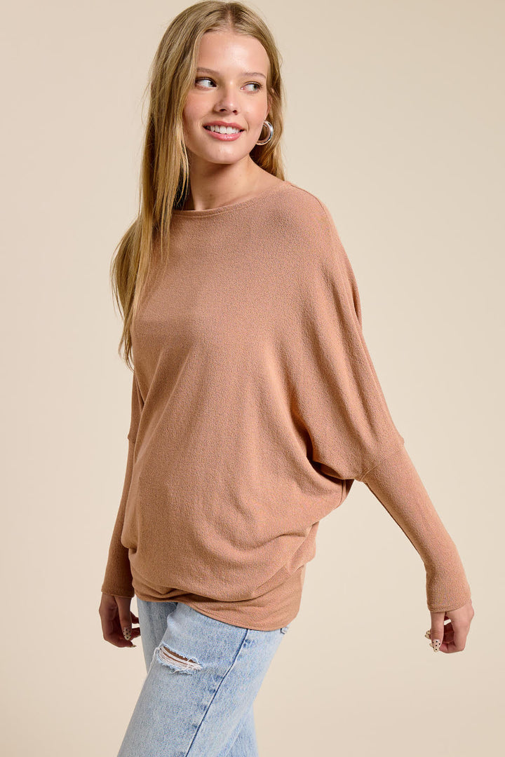 Jolie All Day Slouch Top (Butterscotch)