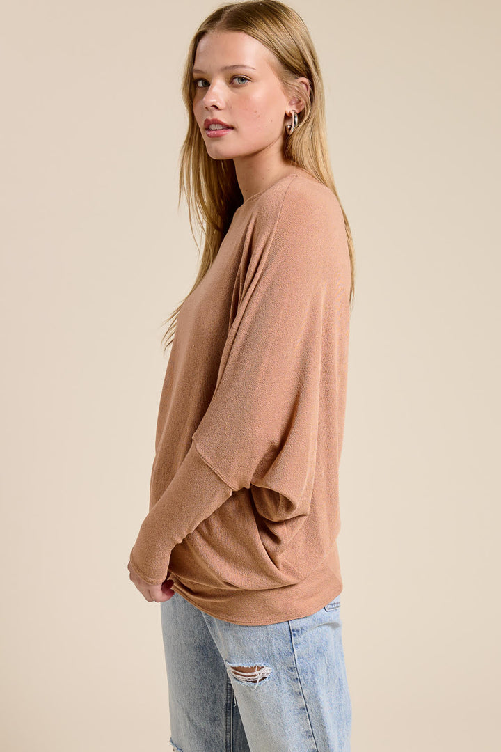 Jolie All Day Slouch Top (Butterscotch)