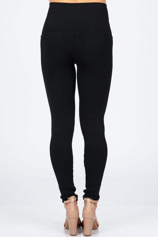 Sweater Leggings (Black)