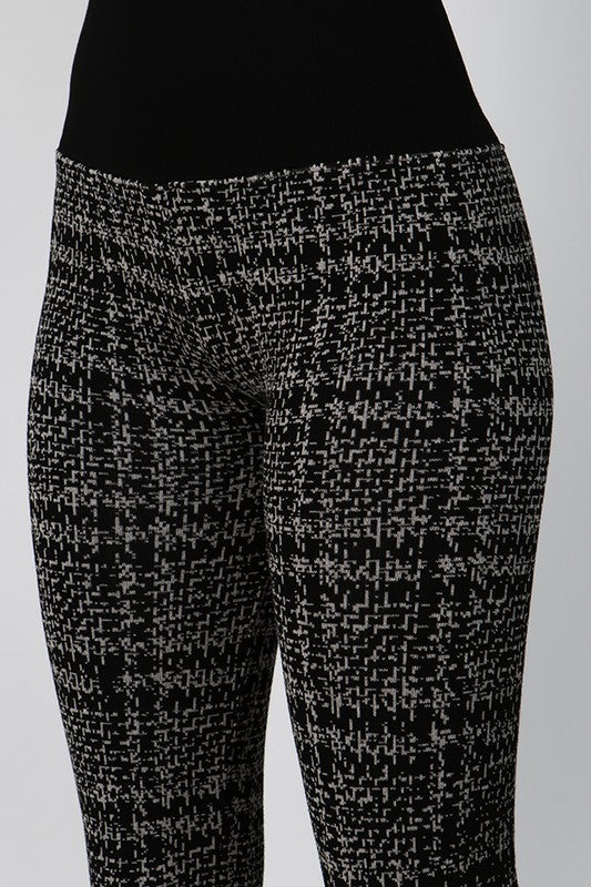 Sweater Leggings (Jacquard)