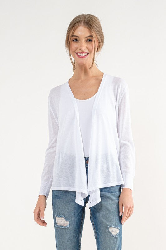 Cielo Multi Tie Cardigan (White)