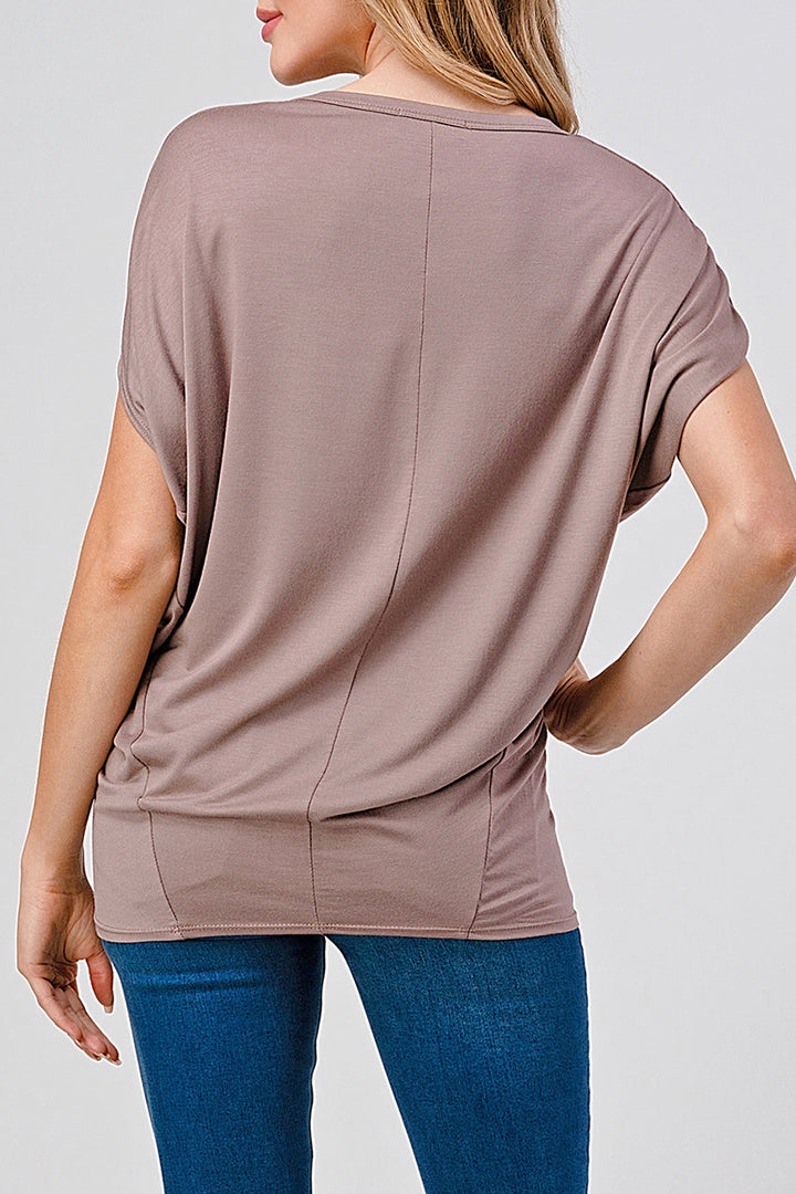 Natural Vibe Dolman Tee (Natural)