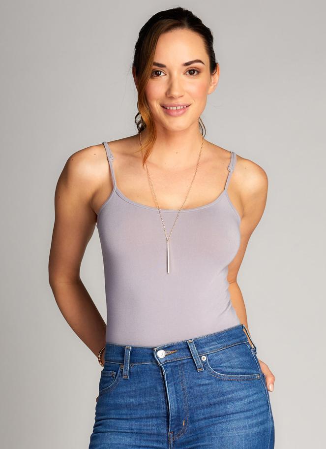 Bamboo Adjustable Long Cami (12 colours)