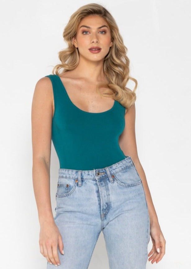 Bamboo Scoop Short Tank (15+ colours)