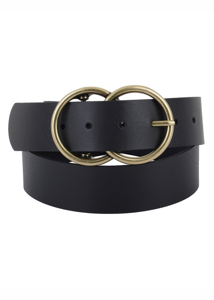 Most Wanted 1.75" Double Ring Belt (Black)
