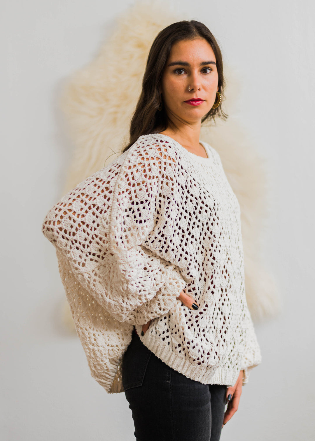 My Cozy Tea Time Sweater (Ivory)