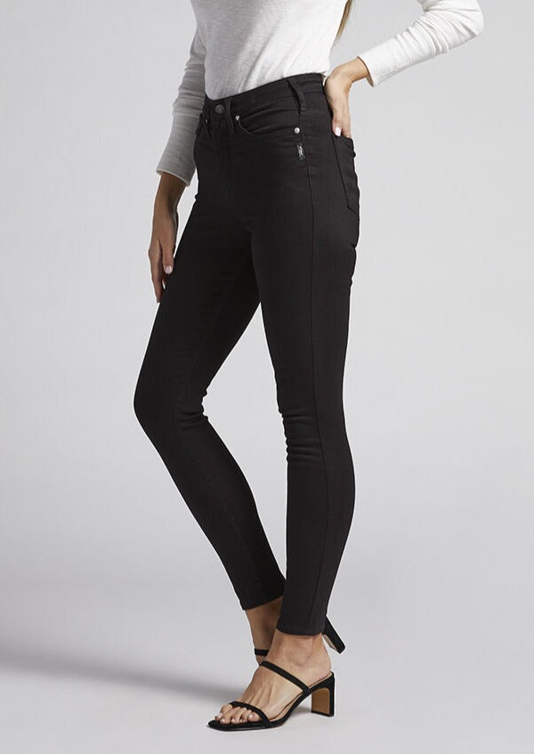 High waisted black skinny sales jean