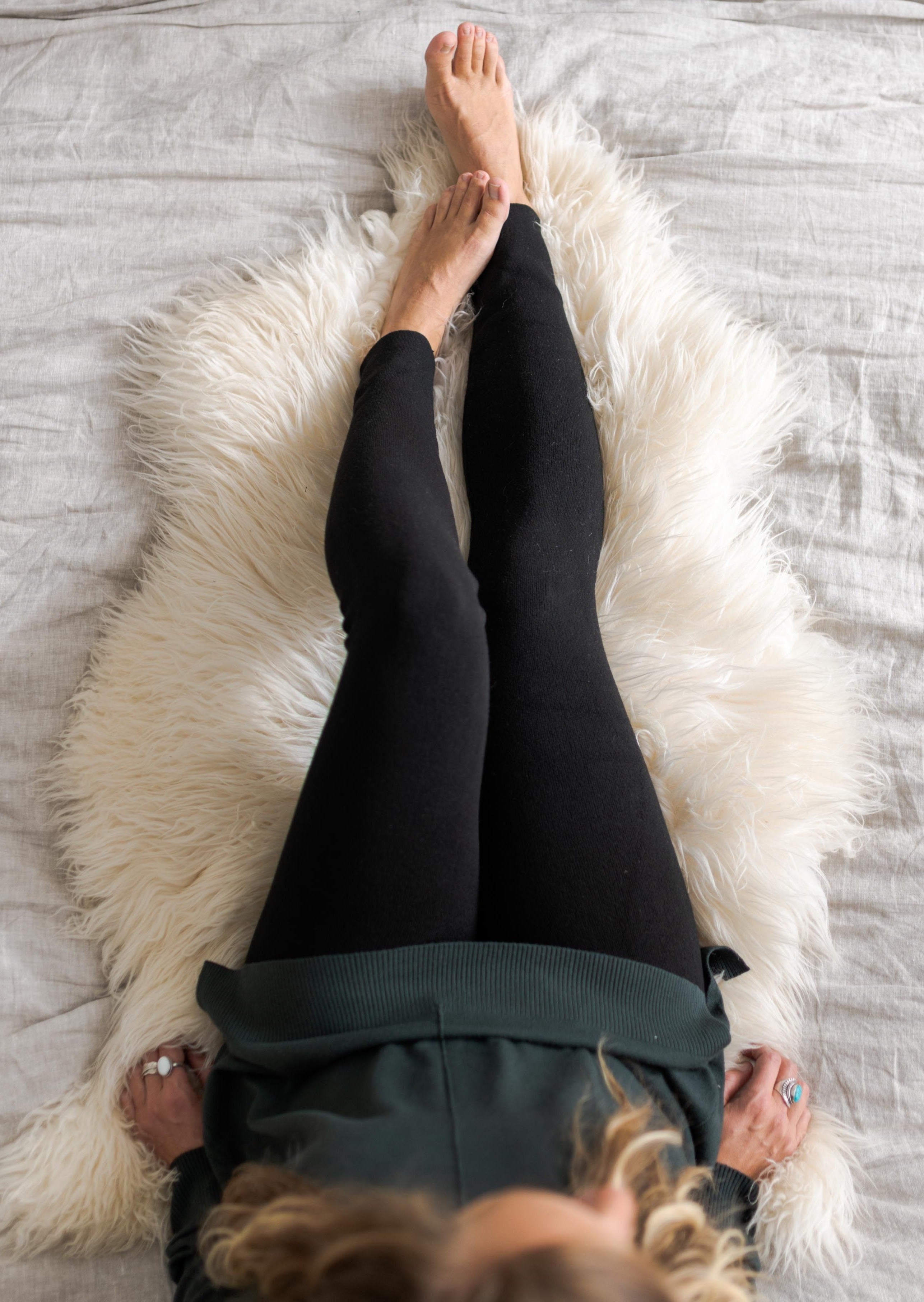 Sweater Leggings Black