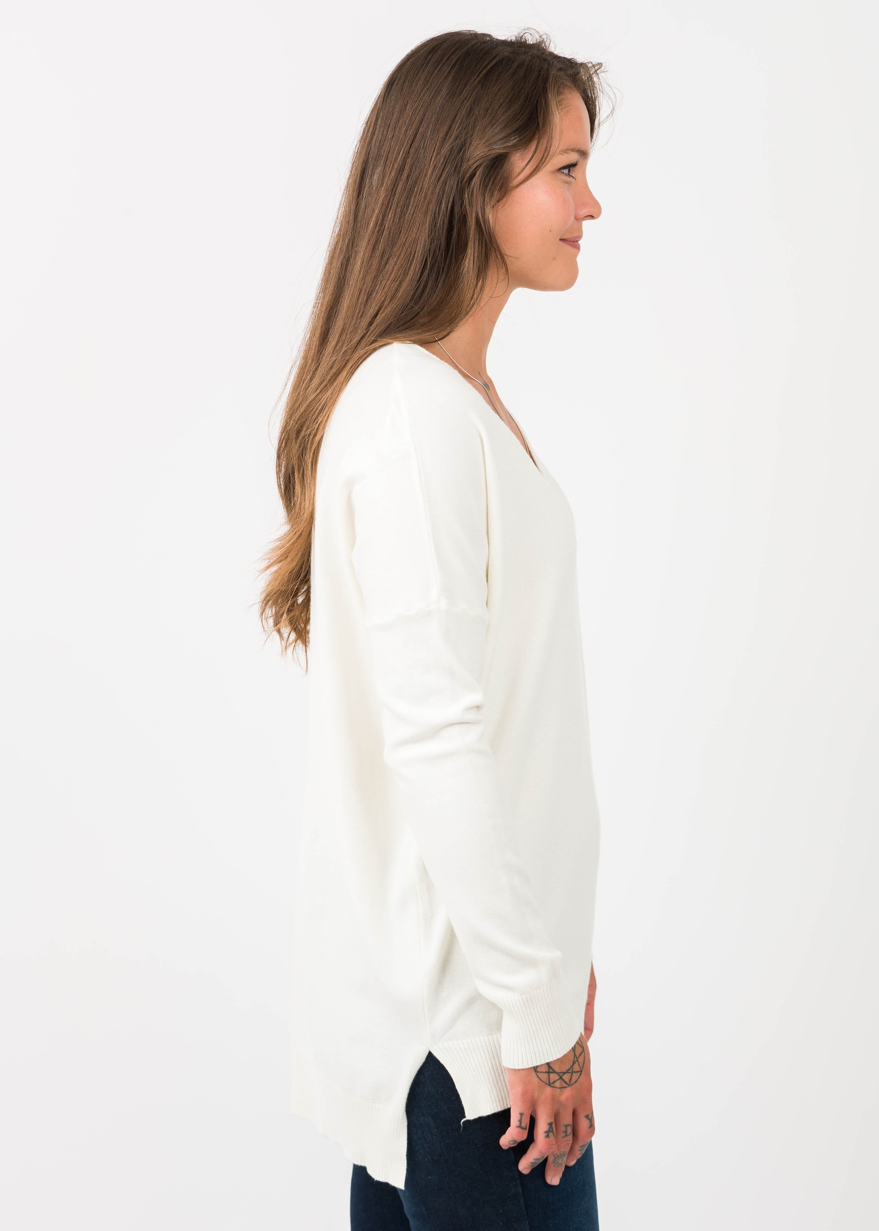 Comfy clearance white sweater