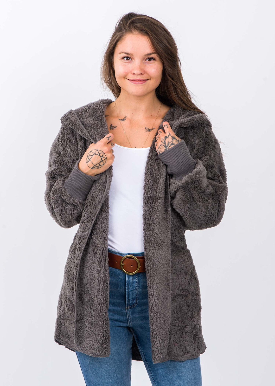Plush cardigans online