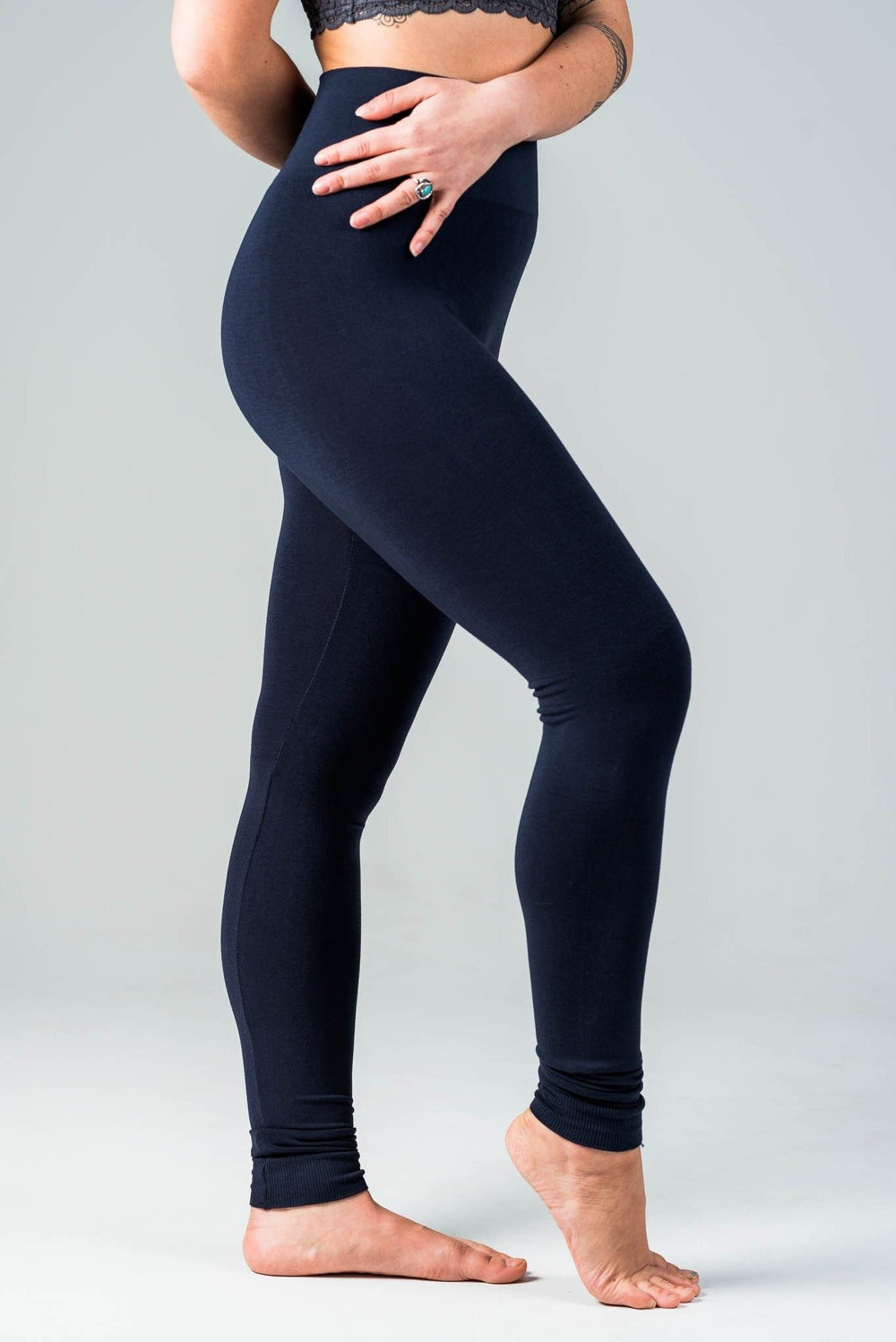 Alvivi Women Black See-through Mesh Patchwork Leggings Yoga Pants S-XXL 